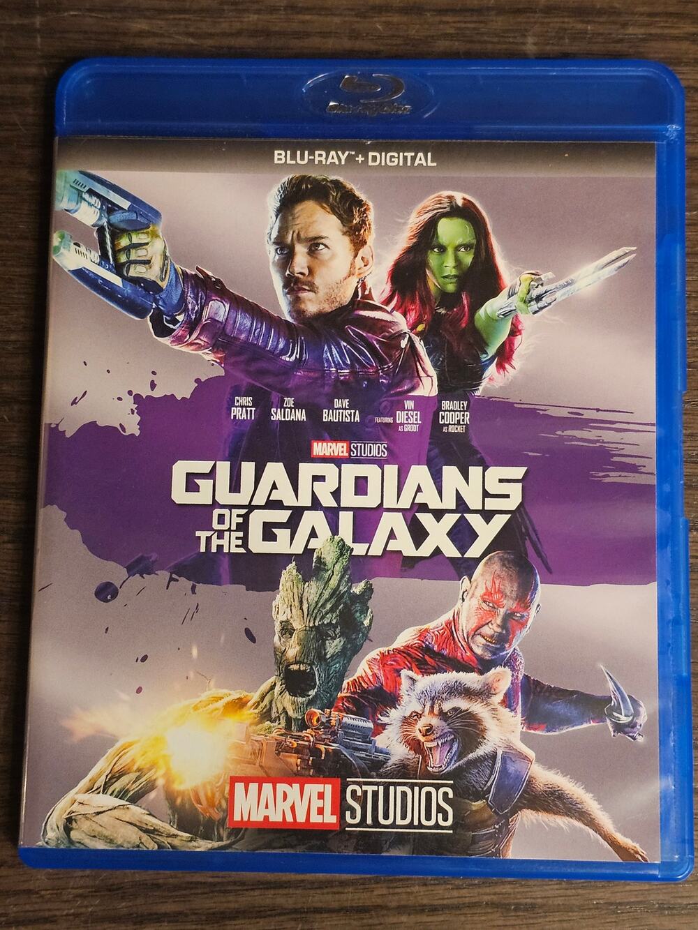 GUARDIANS of the GALAXY Marvel Studios 2017 Blu-Ray